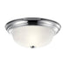 Kichler 8112 2-lt 13" Flush Mount-Chrome