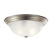 Kichler 8116 3-lt 15" Flush Mount-Brushed Nickel