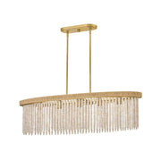 Hinkley 48605 Indra 5-lt 40" LED Linear Chandelier