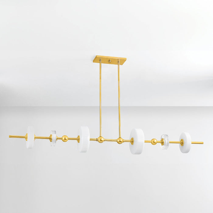 Hudson Valley 8160 Maynard 6-lt 60" LED Linear Pendant