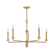 Hinkley 48624 Anika 5-lt 32" LED Chandelier