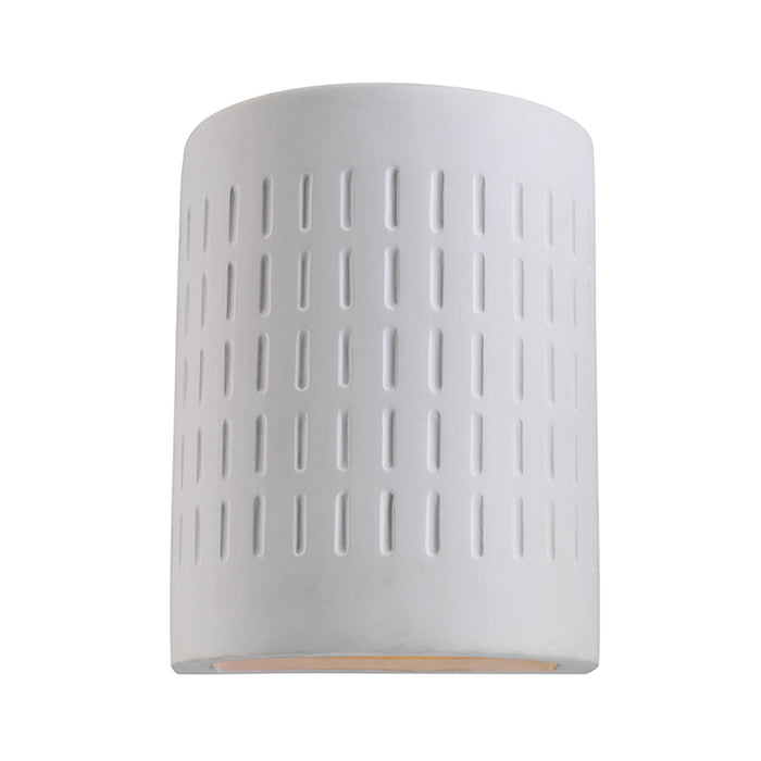 83046EN3 Paintable Ceramic Sconces 1-lt 8" LED Outdoor Wall Lantern