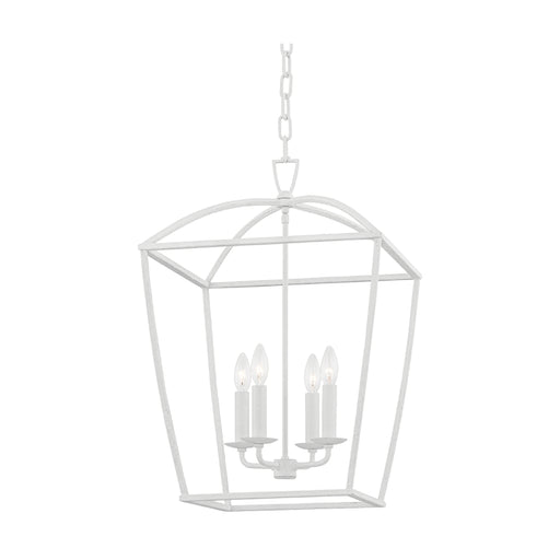 Hudson Valley 8317 Bryant 4-lt 17" Lantern Pendant-White Plaster