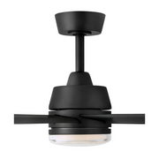 Hinkley 910672 Current 72" Smart Ceiling Fan with LED Light Kit - Matte Black