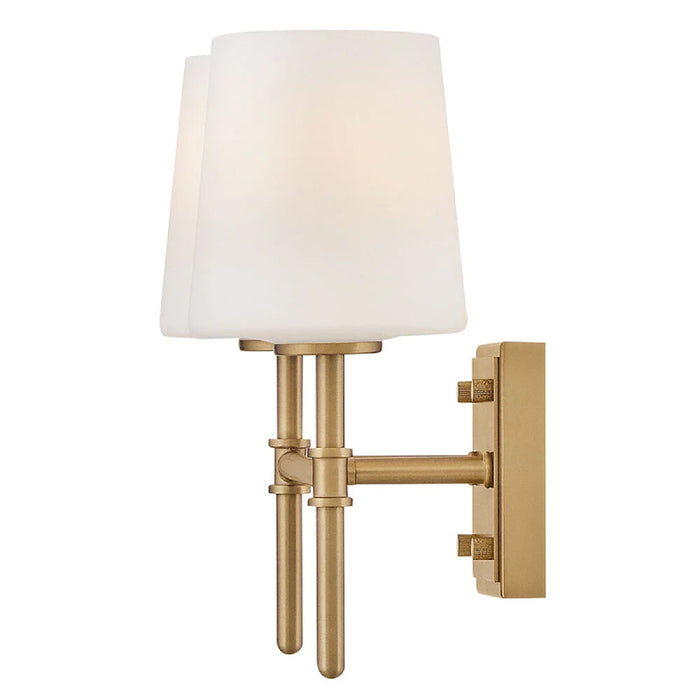 Hinkley 56952 Saunders 2-lt 14" LED Vanity - Lacquered Brass
