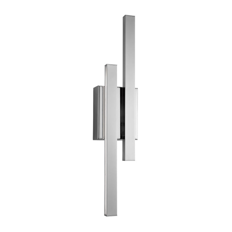 Elan 83702 Idril 2-lt 22" Tall LED Wall Sconce-Chrome