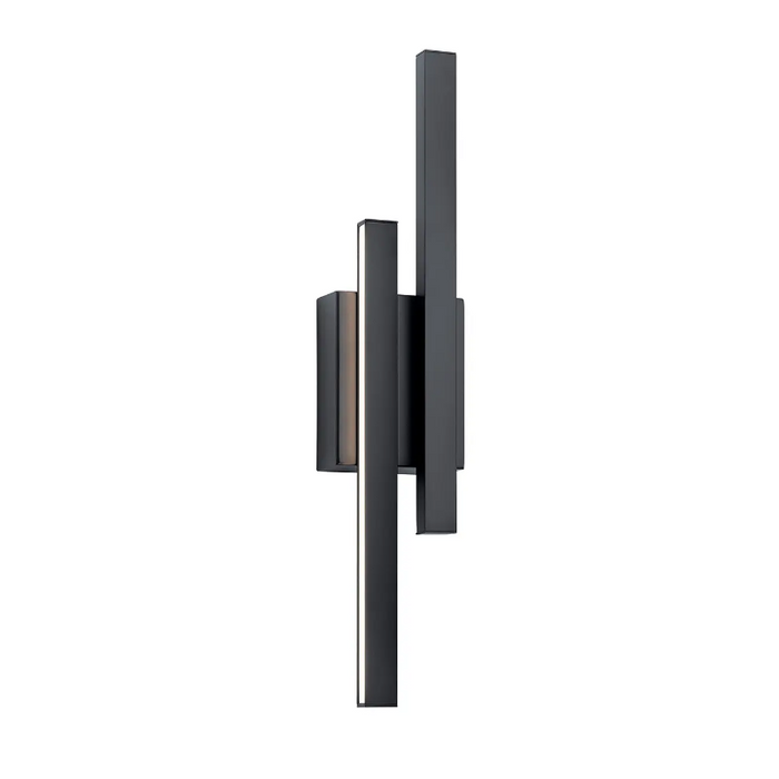 Elan 83702 Idril 2-lt 22" Tall LED Wall Sconce - Matte Black