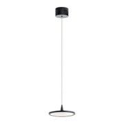 Elan 83962 Jeno 1-lt 9" LED Pendant-Matte Black