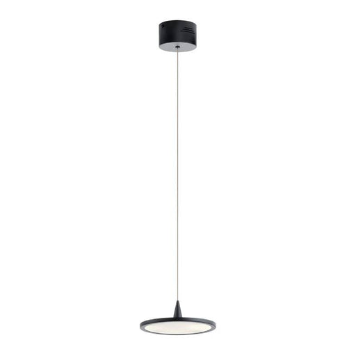 Elan 83962 Jeno 1-lt 9" LED Pendant-Matte Black
