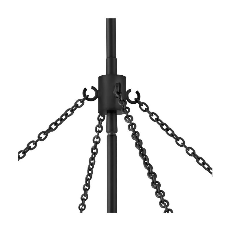 Hinkley 47736 Gwen 9-lt 27" LED Chandelier - Black