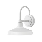 Hinkley 12075 Forge 1-lt 13" Tall LED Outdoor Barn Light - Textured White