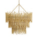 Arteriors 84033 Prescott 12-lt 46" Chandelier