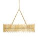 Arteriors 84038 Prescott 10-lt 45" Oval Chandelier