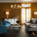 Arteriors 84065 Mendez 9-lt 29" Chandelier