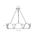 Arteriors 84065 Mendez 9-lt 29" Chandelier
