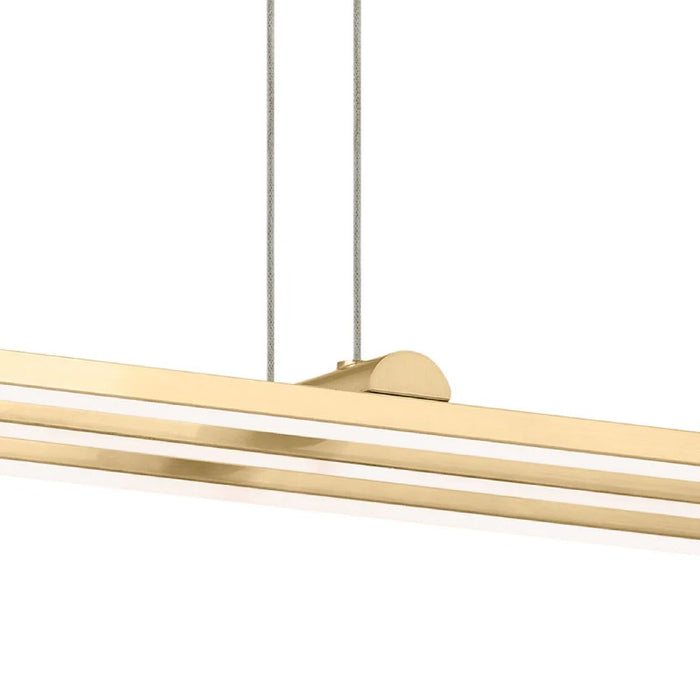 Elan 84331 Jestin 3-lt 46" LED Linear Chandelier