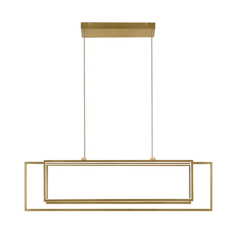 Elan 84331 Jestin 3-lt 46" LED Linear Chandelier