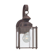 Generation 8457 Jamestowne 1-lt 13" Tall Outdoor Wall Lantern - Antique Bronze