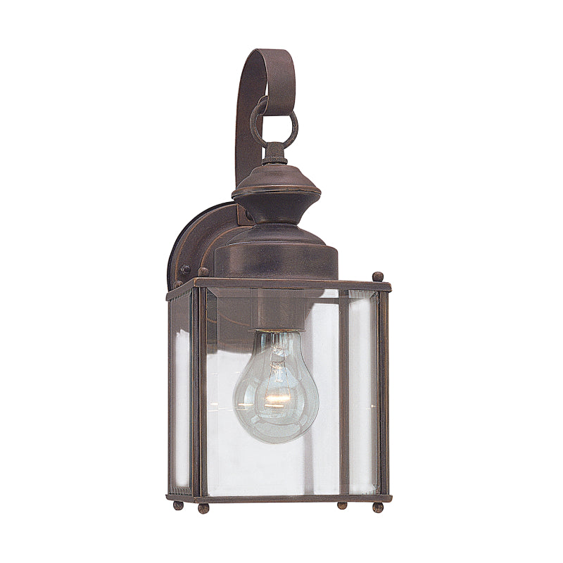 Generation 8457 Jamestowne 1-lt 13" Tall Outdoor Wall Lantern - Antique Bronze