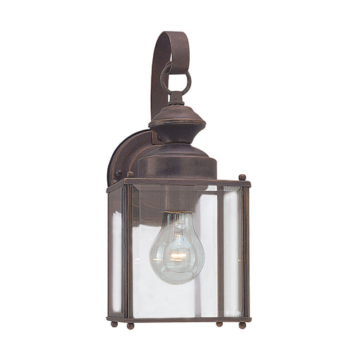 Generation 8457 Jamestowne 1-lt 13" Tall Outdoor Wall Lantern - Antique Bronze