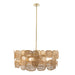 Arteriors 85038 Ronaldo 6-lt 30" Chandelier