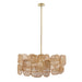 Arteriors 85038 Ronaldo 6-lt 30" Chandelier