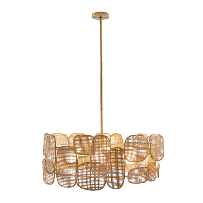 Arteriors 85038 Ronaldo 6-lt 30" Chandelier