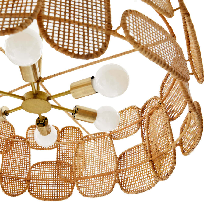 Arteriors 85038 Ronaldo 6-lt 30" Chandelier