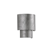 Hudson Valley 8509 Moray 2-lt 9" Tall Wall Sconce - Black Silver Leaf