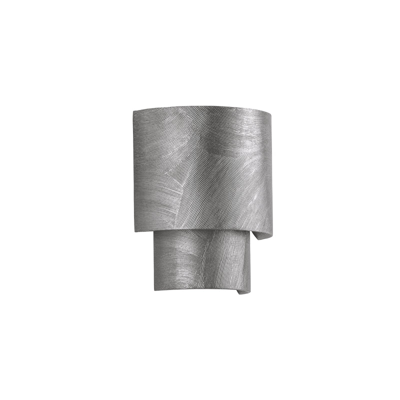 Hudson Valley 8509 Moray 2-lt 9" Tall Wall Sconce - Black Silver Leaf