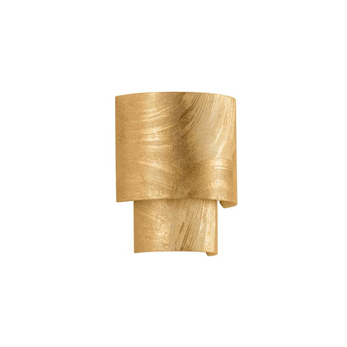Hudson Valley 8509 Moray 2-lt 9" Tall Wall Sconce - Vintage Gold Leaf