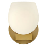 Hinkley 57020 Mae 1-lt 7" Tall LED Wall Sconce - Lacquered Brass