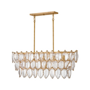 Fredrick Ramond FR32605 Amira 5-lt 45" LED Linear Pendant