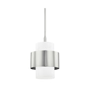 Hudson Valley 8611 Corinth 1-lt 11" Pendant-Polished Nickel