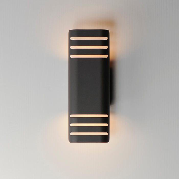 Maxim 86172 Lightray LED 2-lt 13" Tall LED Outdoor Wall Sconce