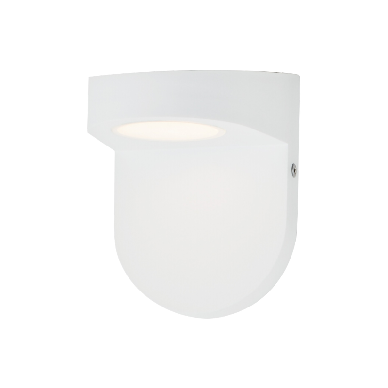 Maxim 86198 Ledge 1-lt 6" Tall LED Outdoor Wall Sconce - White