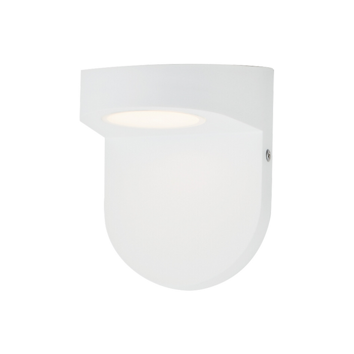 Maxim 86198 Ledge 1-lt 6" Tall LED Outdoor Wall Sconce - White