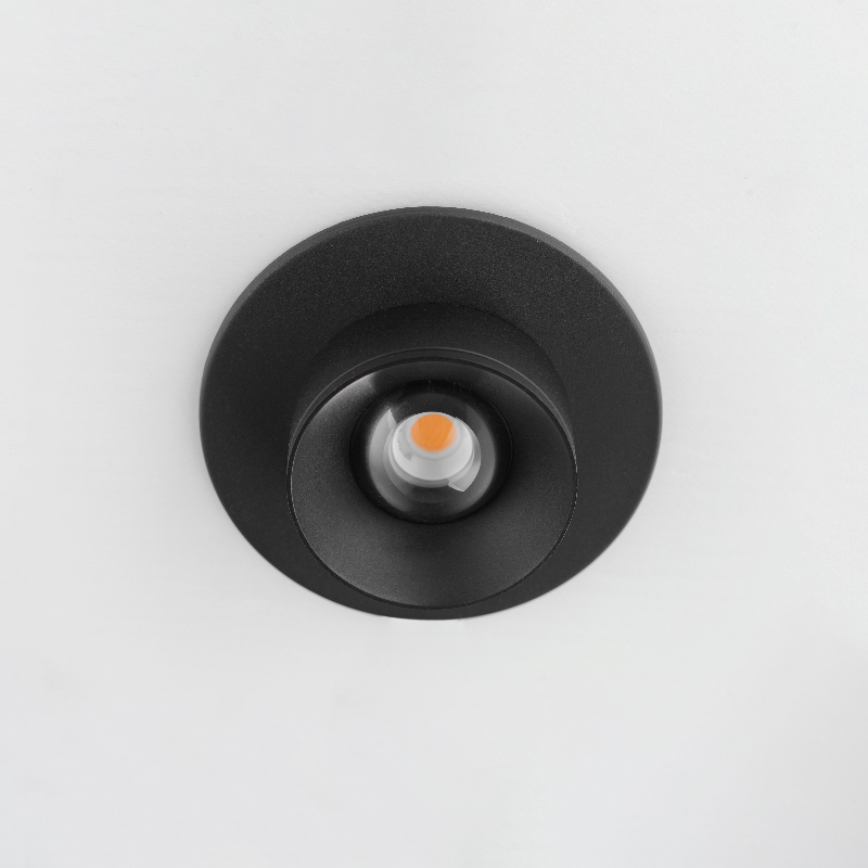 Maxim 86210 Caldera 1-lt 3" LED Flush Mount - Black