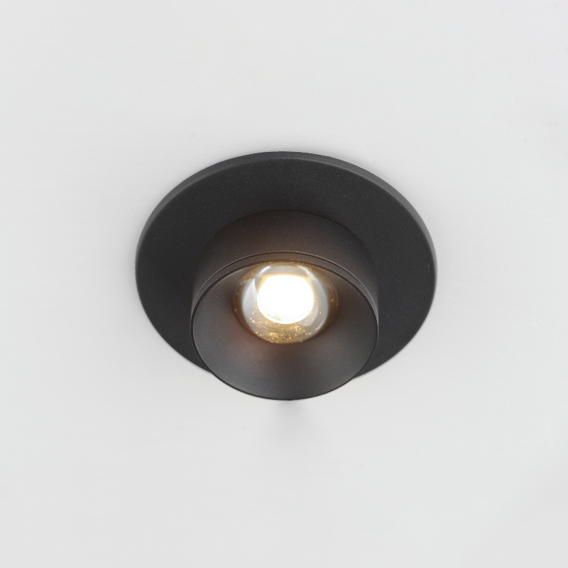 Maxim 86210 Caldera 1-lt 3" LED Flush Mount - Black