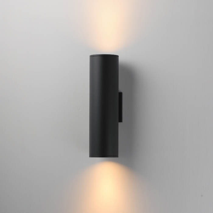 Maxim 86216 Stout 2-lt 15" Tall LED Outdoor Wall Sconce