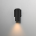 Maxim 86221 Caldera 1-lt 8" Tall LED Outdoor Wall Sconce - Black