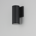 Maxim 86221 Caldera 1-lt 8" Tall LED Outdoor Wall Sconce - Black