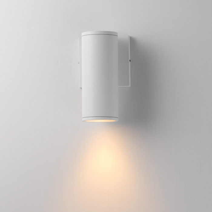 Maxim 86221 Caldera 1-lt 8" Tall LED Outdoor Wall Sconce - White