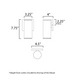 Maxim 86221 Caldera 1-lt 8" Tall LED Outdoor Wall Sconce