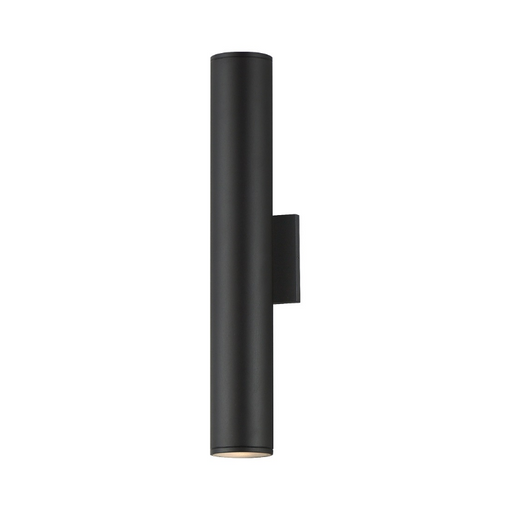 Maxim 86225 Caldera 2-lt 20" Tall LED Outdoor Wall Sconce - Black