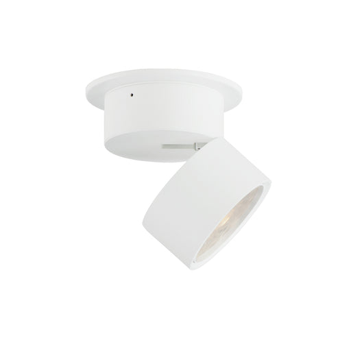 Maxim 86242 Swinger 1-lt 5.25" Adjustable LED Flush Mount-White