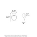 Maxim 86271 Cape 1-lt 9" Tall LED Outdoor Wall Sconce