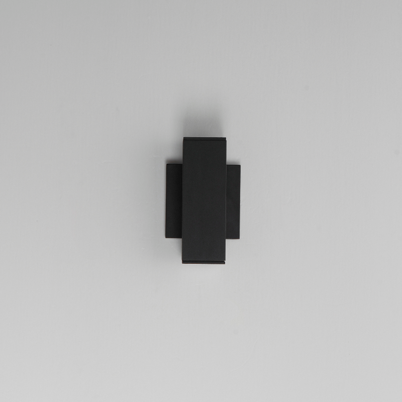 Maxim 86421 Culvert 2-lt 8" Tall LED Outdoor Wall Sconce - Black