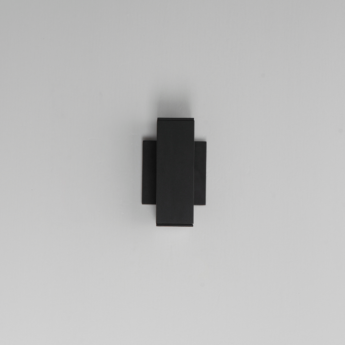 Maxim 86421 Culvert 2-lt 8" Tall LED Outdoor Wall Sconce - Black