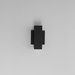 Maxim 86421 Culvert 2-lt 8" Tall LED Outdoor Wall Sconce - Black